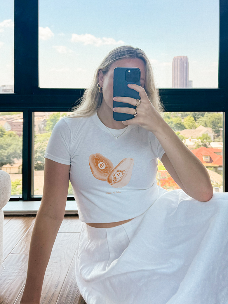 Papaya Baby Tee