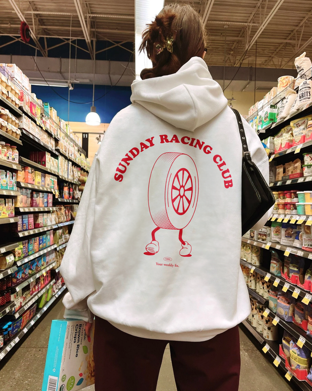 Sunday Racing Club Cartoon Hoodie